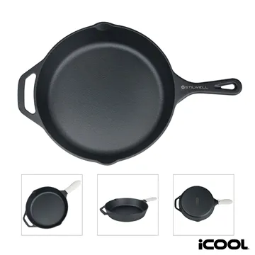 iCOOL® Anchorage 10” Cast Iron Skillet / Frying Pan