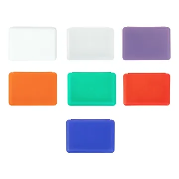 Translucent Plastic Boxes - Hinged Lid