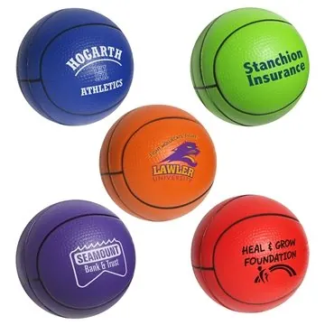 Image of 150 Custom Basketball - Stress Reliever - Polyurethane