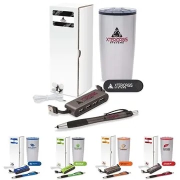 Image of 25 Customized Splendid 5-Piece Welcome Gift Set - Stainless Steel ...