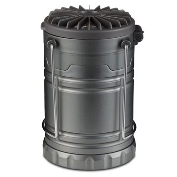 Duo Camping Lantern-Style Flashlight And Fan - 200 Lumens & Battery Powered