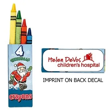 Image of 360 Customized Christmas Crayons - Non-toxic