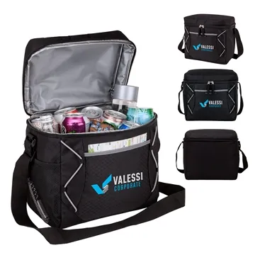 Image of 13 Custom Monterey 16-Can Cooler Bag with Diamond 420D - Insulated ...