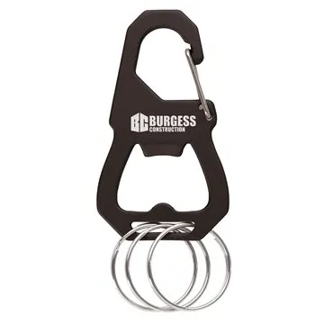 Image of 250 Customized 3 Keyring Carabiner with Bottle Opener - ...