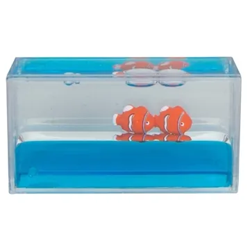 Image of 150 Promotional Mini Clownfish Liquid Wave Paperweight - ...