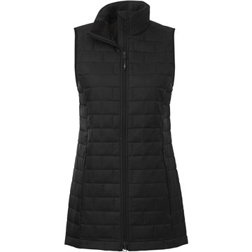 Women's TELLURIDE Lightweight Packable Insulated Puffer Vest - Water Repellent & No Contact Keychain