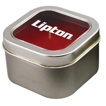 Image of 48 Promotional Aromatherapy Candle Tin - Scented & 8oz