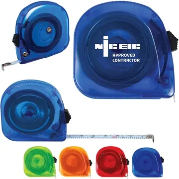 Image of 200 Custom Translucent Tape Measure 10' - Lock Function & Dual ...