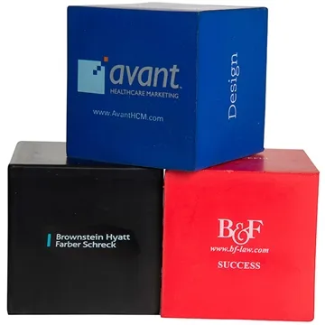 Image of 150 Custom Cube Stress Reliever - 2.5 inch