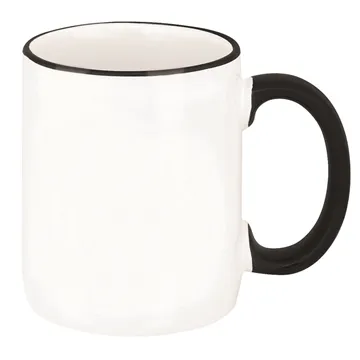Image of 72 Customized Two-Tone Mug - 11 oz - Dishwasher Safe