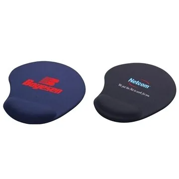 Image of 50 Promotional Solid Jersey Gel Mouse Pad Wrist Rest - Polyester & ...