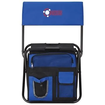 Image of 6 Customized Richmond Cooler Bag Chair - 24-Can Capacity