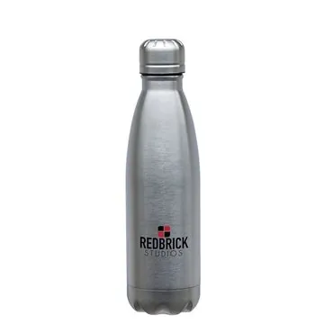 Image of 24 Promotional Palermo II 17 oz Double Wall Stainless Steel Vacuum ...