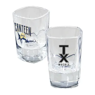 1.5 oz Square Shot Glass - Thick Base