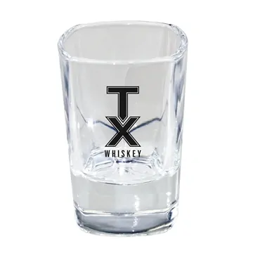 Image of 120 Promotional 1.5 oz Square Shot Glass - Thick Base