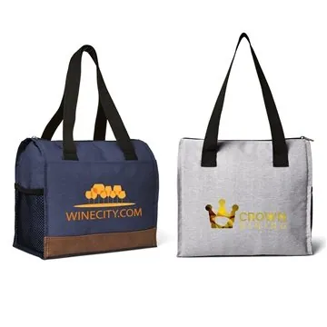Image of 25 Promotional Asher 12-Can Cooler Tote Bag - Insulated & ...