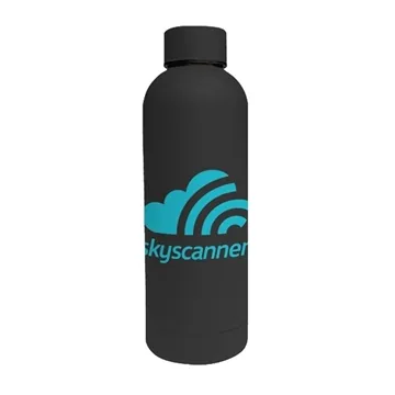 Image of 25 Promotional 17 oz Double Wall Stainless Steel Bottle with a ...