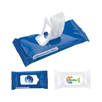500 Antibacterial Wet Wipes for Custom Branding
