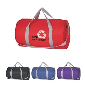 Image of 50 Customized Budget Duffel Bag - 210D Polyester & Adjustable ...