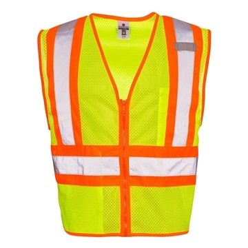 Kishigo - Ultra-Cool™ Contrasting Mesh Vest - ANSI Compliant & Reflective