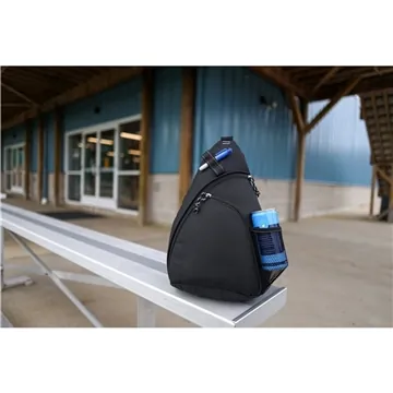 Image of 50 Promotional Wave Sling Bag - Water Bottle Compatible & Multiple ...