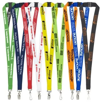 Image of 150 Promotional "PALMER" 3/4" Silkscreen Lanyard with FREE ...