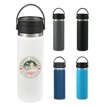 Image of 24 Customized Hydro Flask Wide Mouth 20 oz Bottle with Flex Sip ...