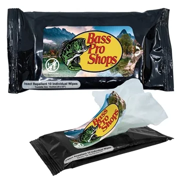 Natural DEET-Free Insect Bug Repellent Wipes