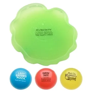 Image of 100 Custom Toss N' Splat Amoeba Ball - Liquid Filled & Reusable