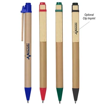 Image of 250 Customized Eco-Inspired Pen - Paper Barrel