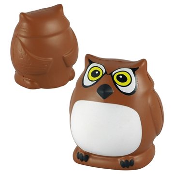 Image of 100 Custom Owl - Stress Reliever - Polyurethane