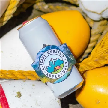 Image of 250 Promotional Full Color Round Slap Wrap - Beverage Grip