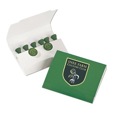 Image of 500 Custom Premium Basics Golf Tees and Ball Marker Set - ...