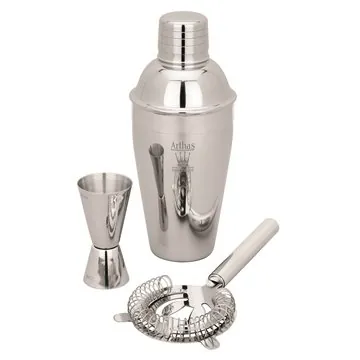 Image of 6 Customized Miscela III Martini Shaker Set - Stainless Steel
