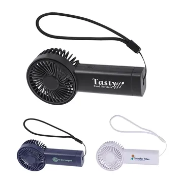 Easy Breeze Rechargeable Hand Fan - 3 Speeds & Cordless