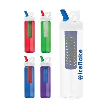 96 Promotional Laguna 32 oz PET Bottle with Flip Spout & Infuser - ...