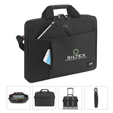 Image of 5 Promotional Solo NY Lead Slim Briefcase - Laptop Compatible & ...