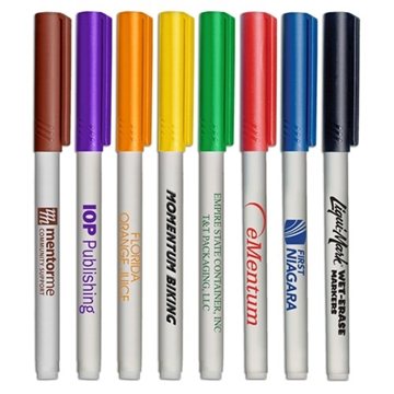 Image of 300 Promotional Fine Point Wet Erase Markers - USA Made - ...
