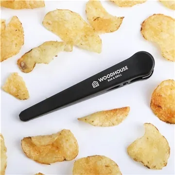 Image of 75 Customized Eclipse Stainless Steel Bag Clip - FDA Compliant