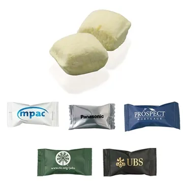 Image of 2 Promotional Buttermints - Peppermint & Individually Wrapped