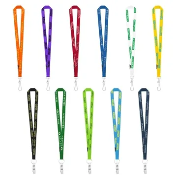 Image of 250 Customized 3/4" Original Fast Track Lanyard - Polyester & ...