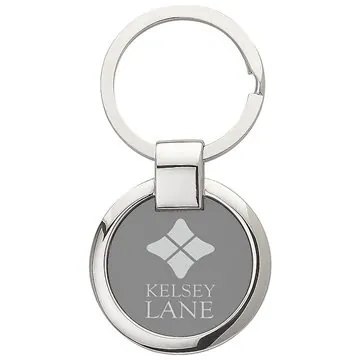 Image of 75 Custom Elda Keyring - Nickel Finish & Gunmetal