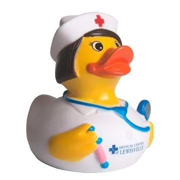 Image of 150 Customized Nurse Rubber Duck - Phthalate Free