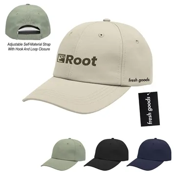 50 Custom Fresh Goods Rookie Recycled Performance Cap - Black & ...