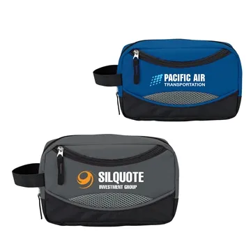 Image of 50 Custom Aero Toiletry Bag - Lined & Multi-Pocket
