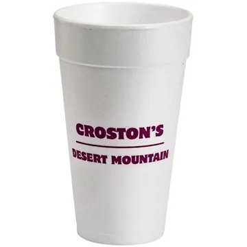Image of 100 Customized 20 oz Foam Cup - Insulated & USA Made