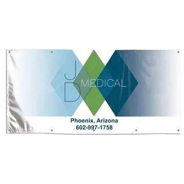 Image of 1 Customized Vinyl Banner - 4' x 8' - Heavy Duty 13oz