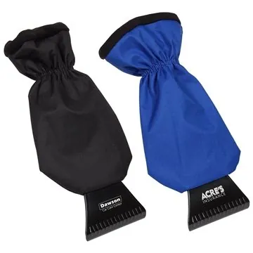 Image of 100 Promotional Warm Grip Ice Scraper - Fleece Lined