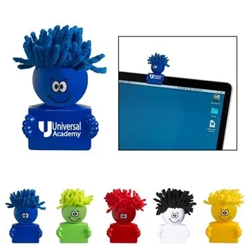 Image of 100 Customized MopToppers Webcam Security Cover - Screen Cleaner