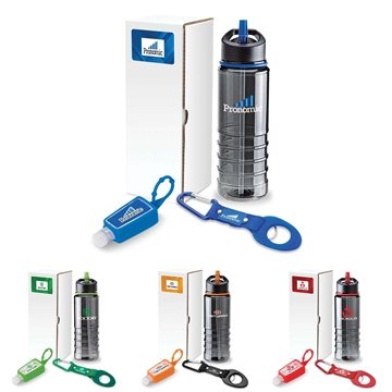 Champion 3-Piece Fitness Gift Set - Tritan Bottle & Sanitizer
